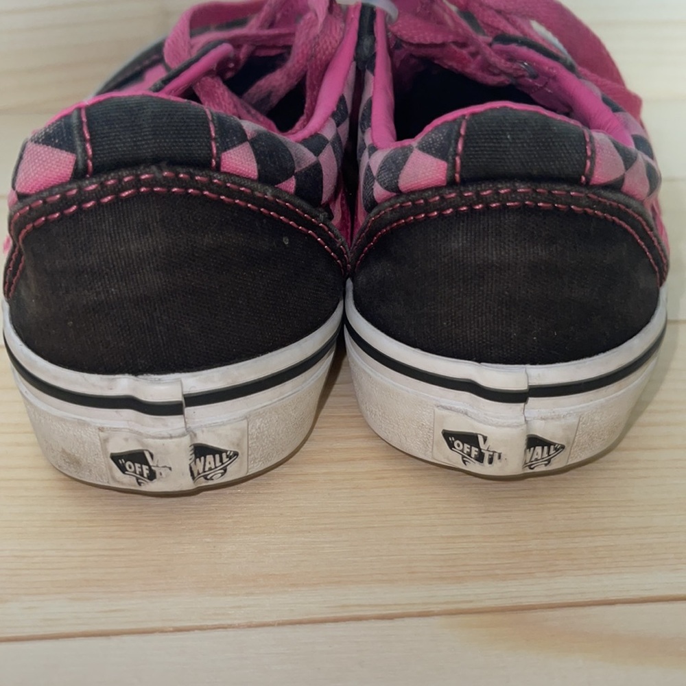Pink Old Skool Vans Size 2 - Picture 3 of 4